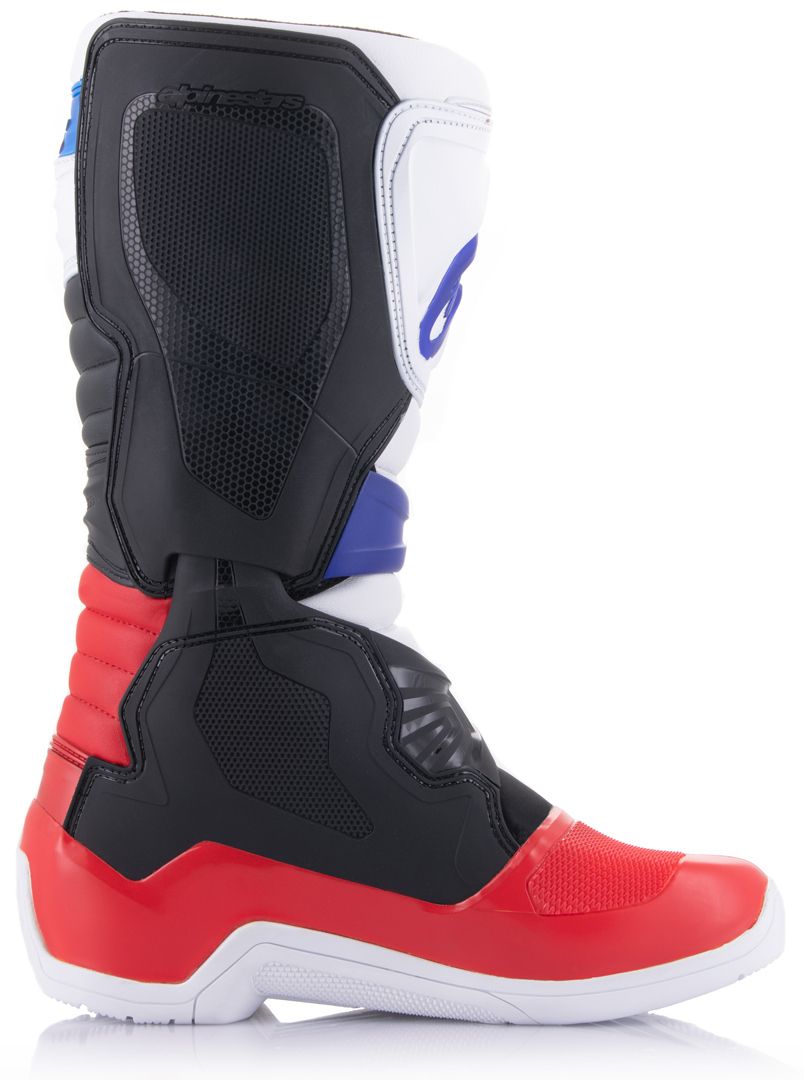 Alpinestars Tech 3  Black/White/Red/Blue Boots : Delivery in 10 Days